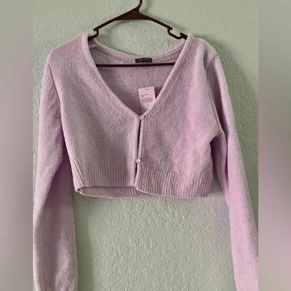 NWT wild and free crop top cover up